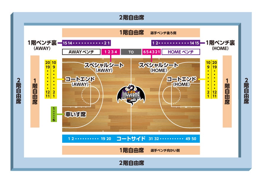 会場図
